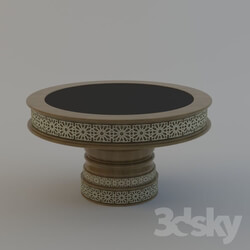 Table - table in Oriental style 