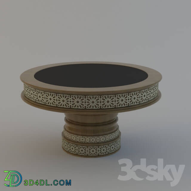 Table - table in Oriental style