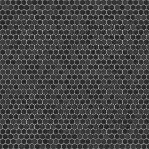 Tiles Onyx Opalo Hexagonal Black (001)