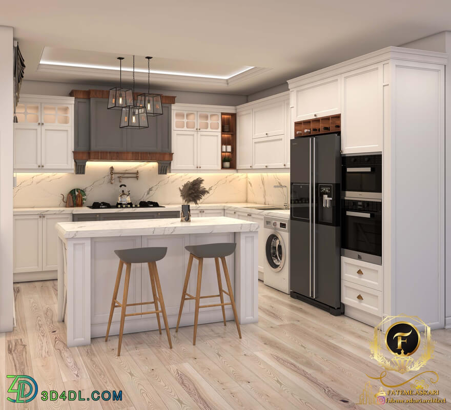 Kitchen neoclassic05