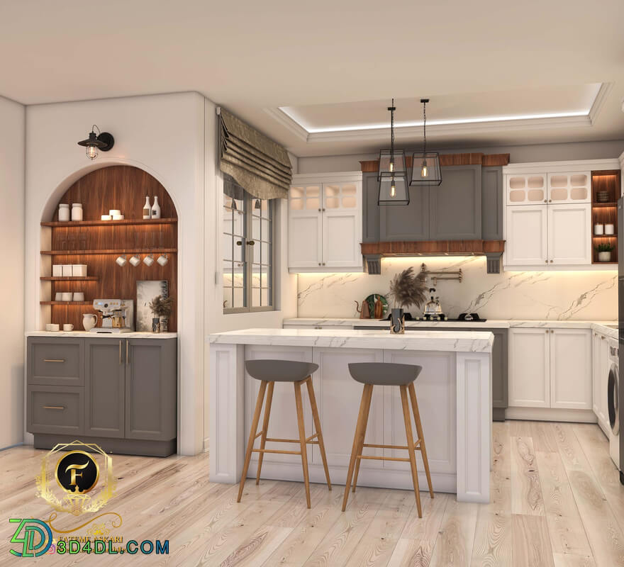 Kitchen neoclassic05