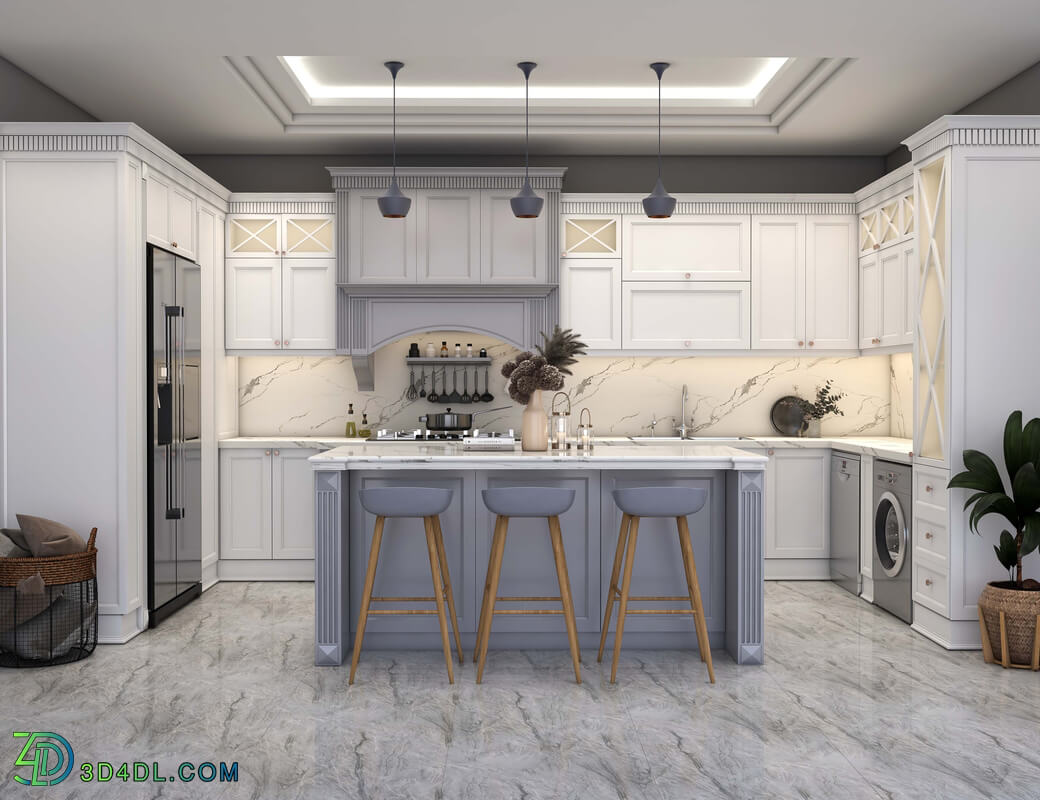 Kitchen neoclassic06