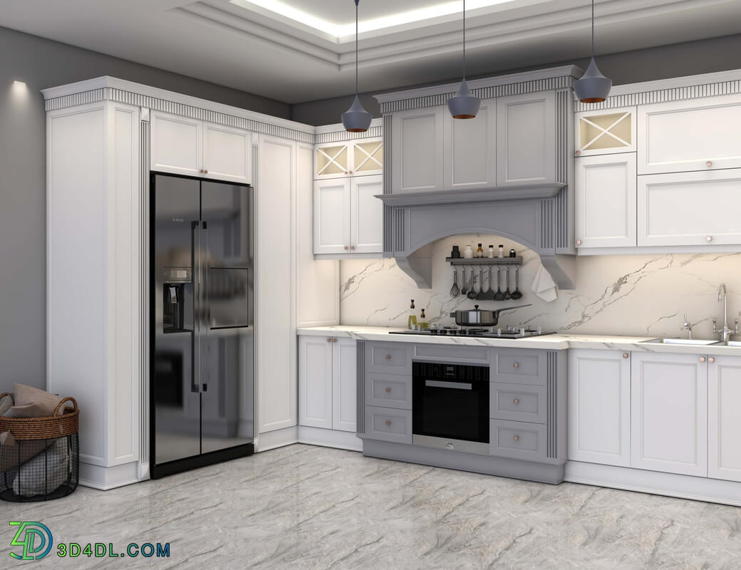 Kitchen neoclassic06