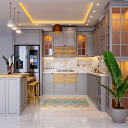 Neo Classic Kitchen آشپزخانه نئوکلاسیک