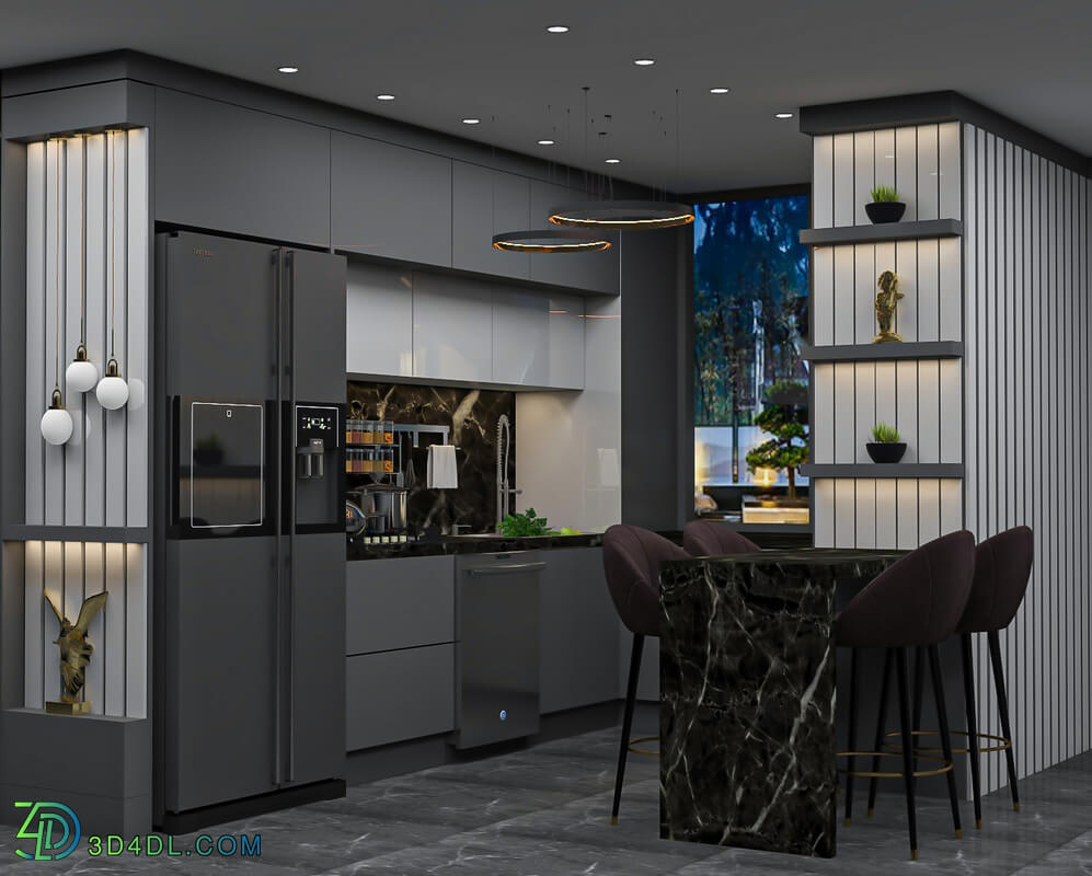 modern kitchen