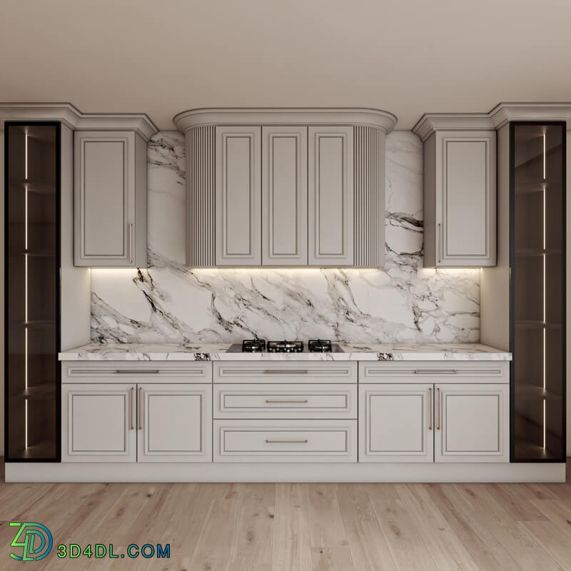 neoclassic kitchen