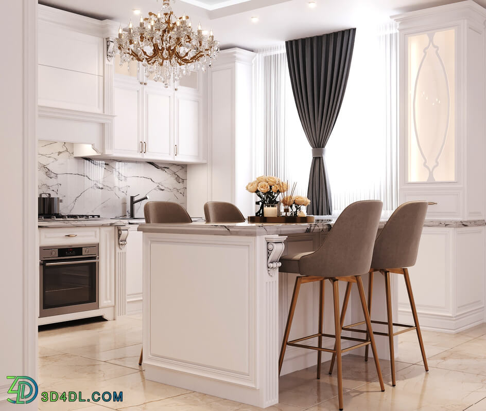 classical kitchen