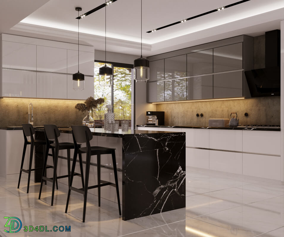 modern kitchen