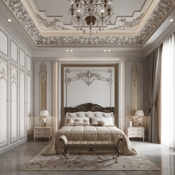bedroom classic اتاق خواب کلاسیک