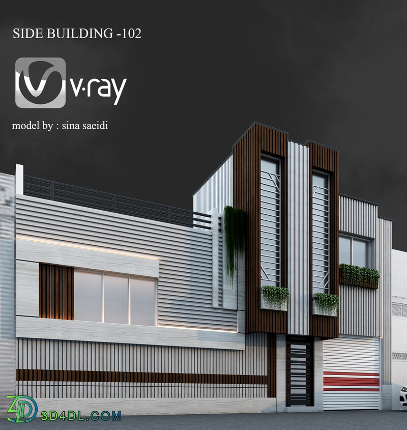 side building elevation 101