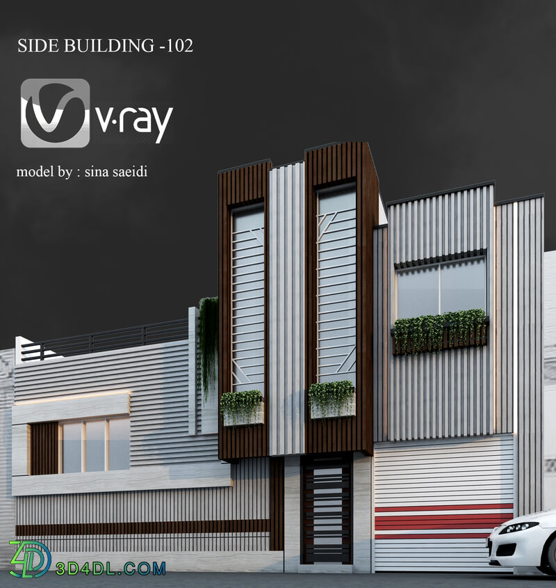 side building elevation 101