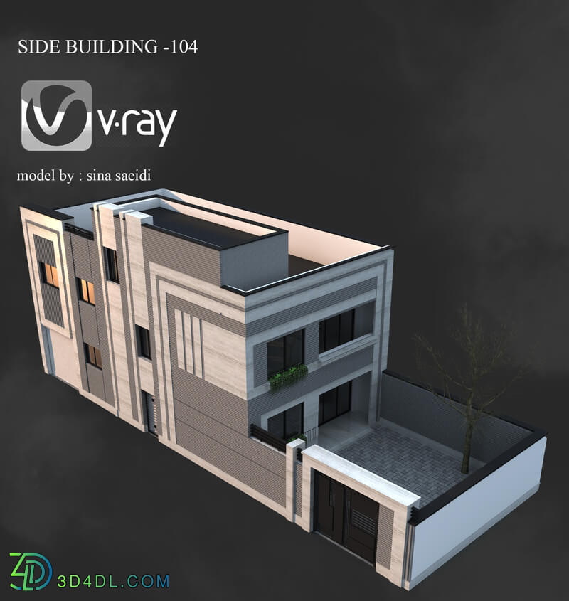 side building elevation-104