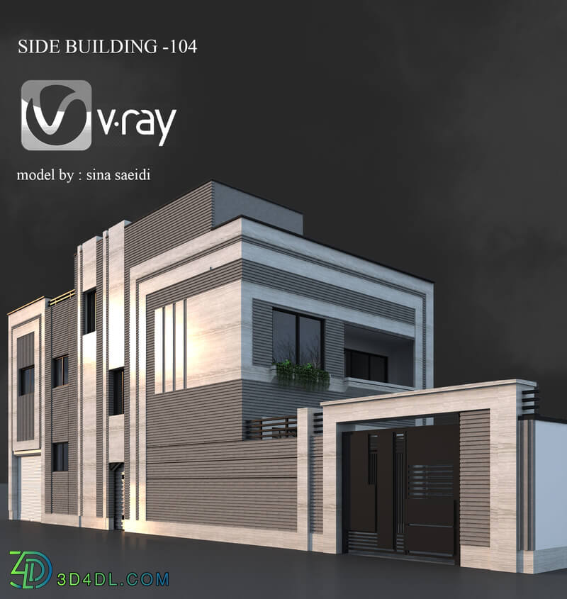 side building elevation-104