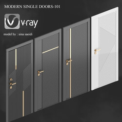 modern single doors -101 درب های یک لت مدرن-101