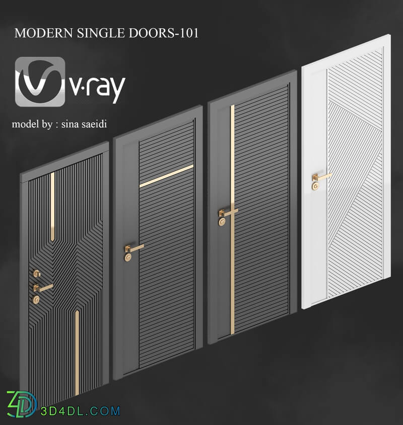 modern single doors -101