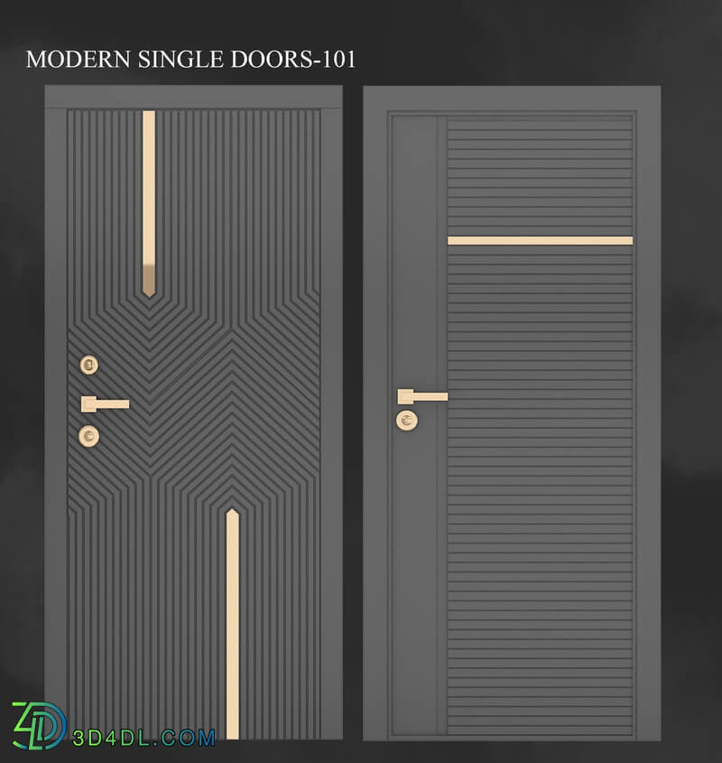 modern single doors -101