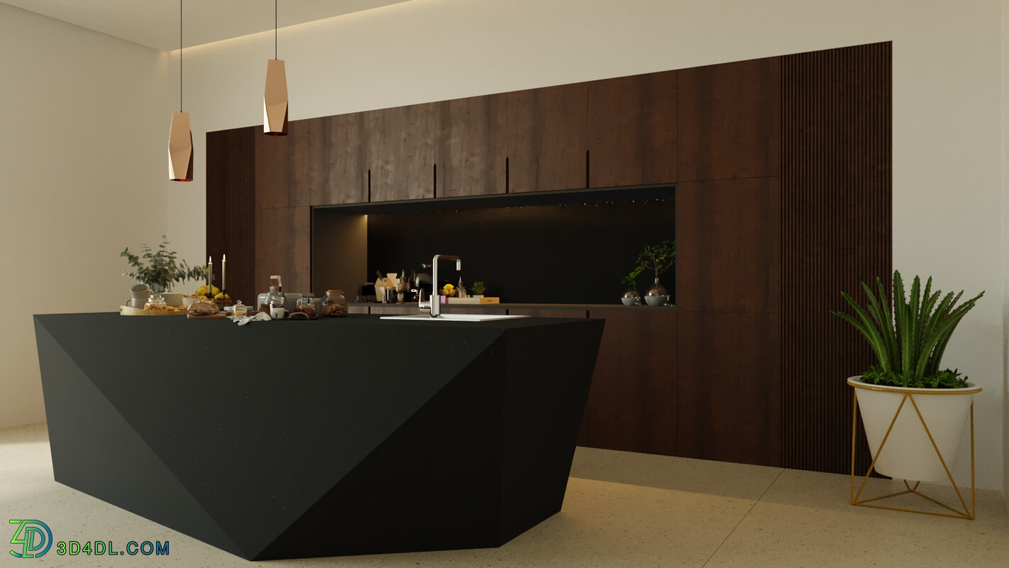 modern kitchen-No1