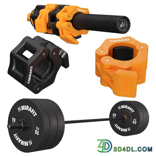 MIRAFIT BUMPER PLATES & STORAGE STAND SET