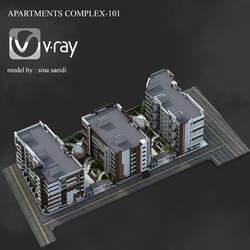 APARTMENT COMPLEX-101 مجموعه ی آپارتمان مسکونی-101