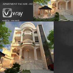 APARTMENT FACADE-102 آپارتمان مسکونی-102