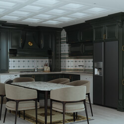 classic kitchen کابنت کلاسیک