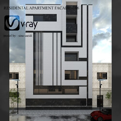 APARTMENT FACADE-106 آپارتمان مسکونی -106