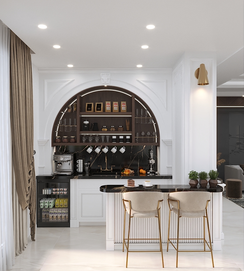 Neoclassic Living room & Coffe bar