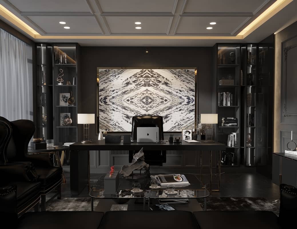 Neo classic Office Boss Room