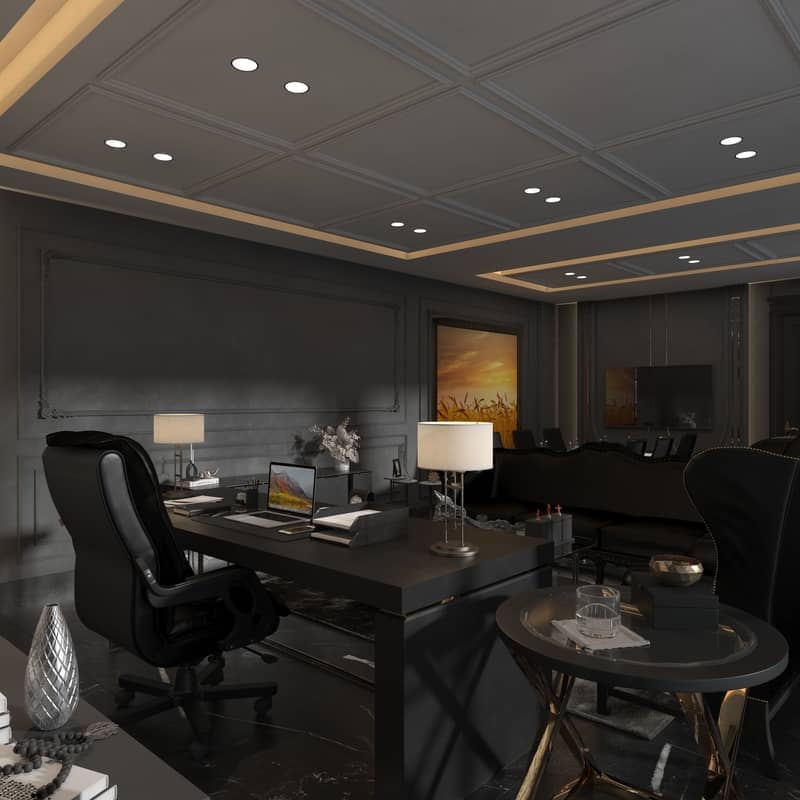 Neo classic Office Boss Room