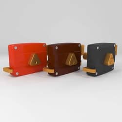 3D model of a lock in the yard مدل سه بعدی قفل در حیاط