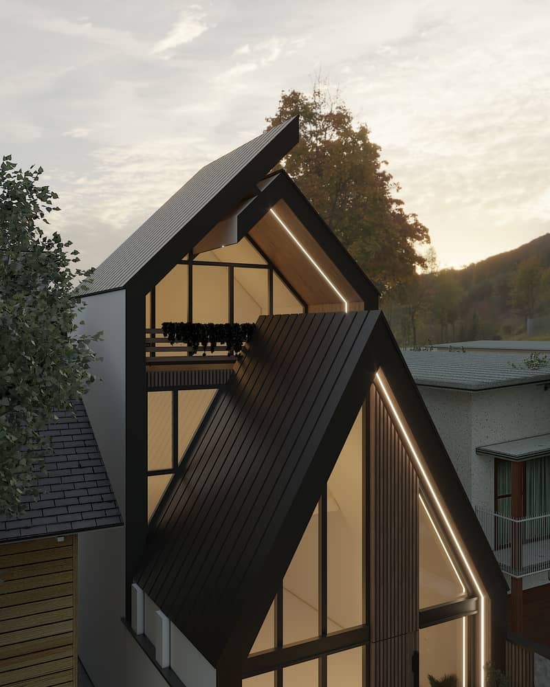 Exterior scene