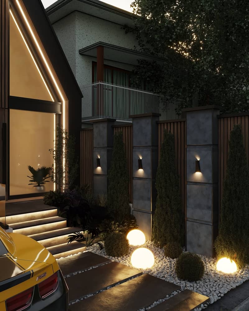 Exterior scene
