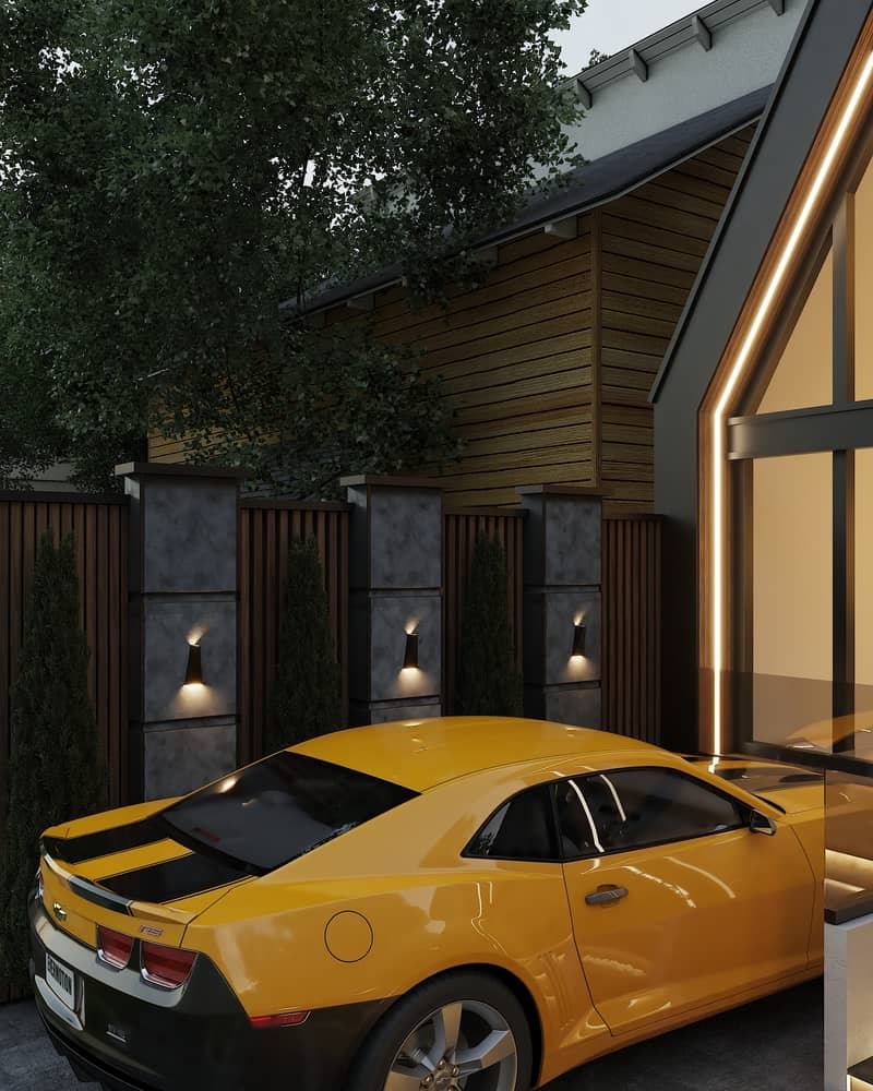 Exterior scene