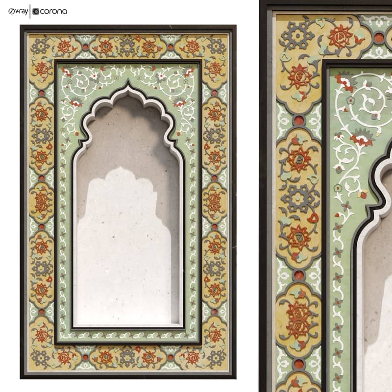 arabic islamic arch SET 384