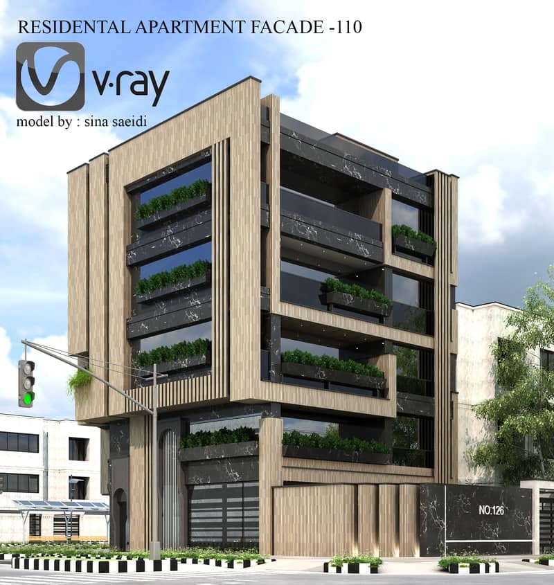 residental apartment-facade-110