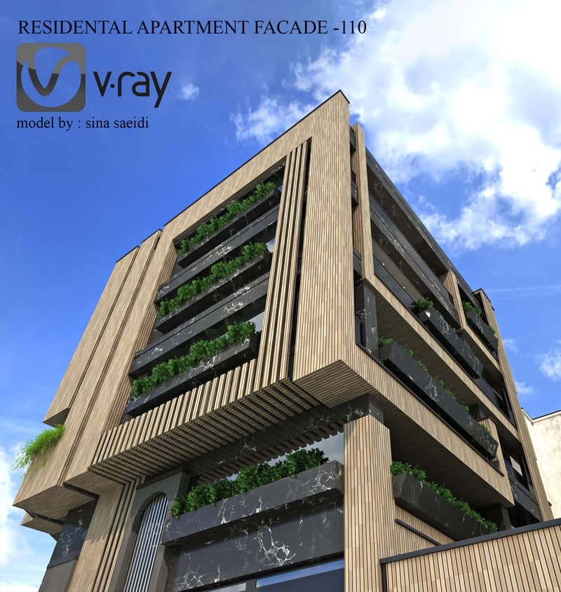 residental apartment-facade-110