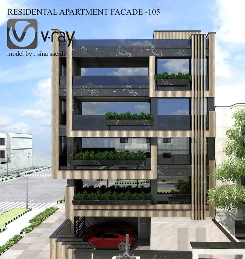 residental apartment-facade-110