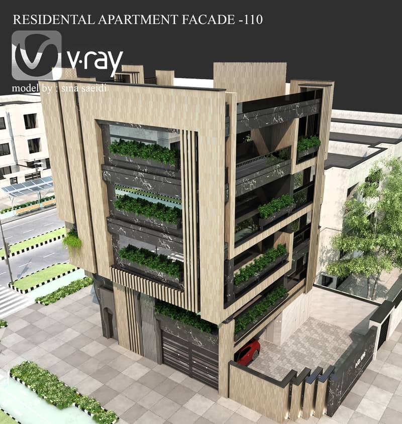 residental apartment-facade-110