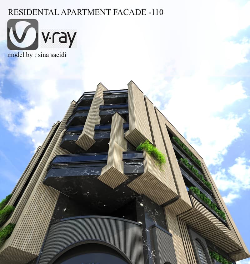 residental apartment-facade-110