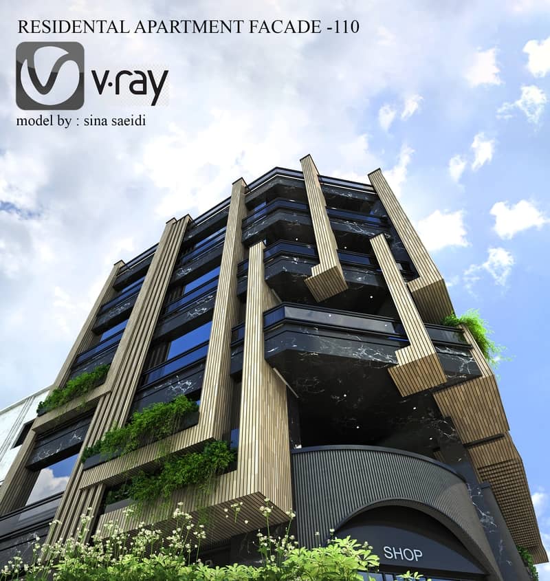 residental apartment-facade-110
