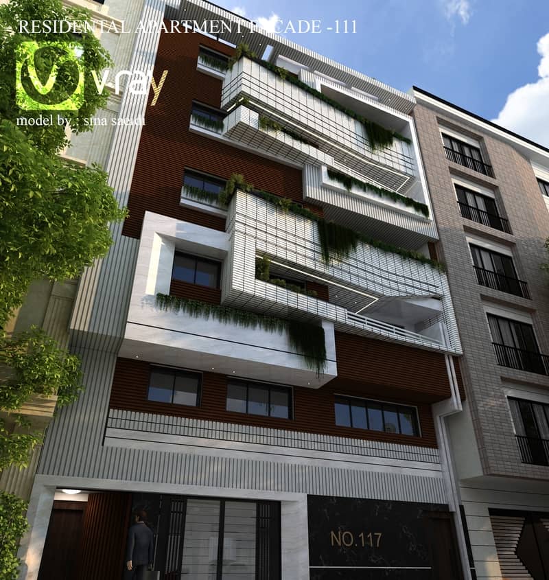residental apartment-facade-111