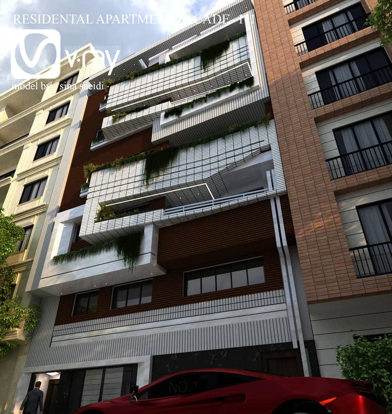 residental apartment-facade-111