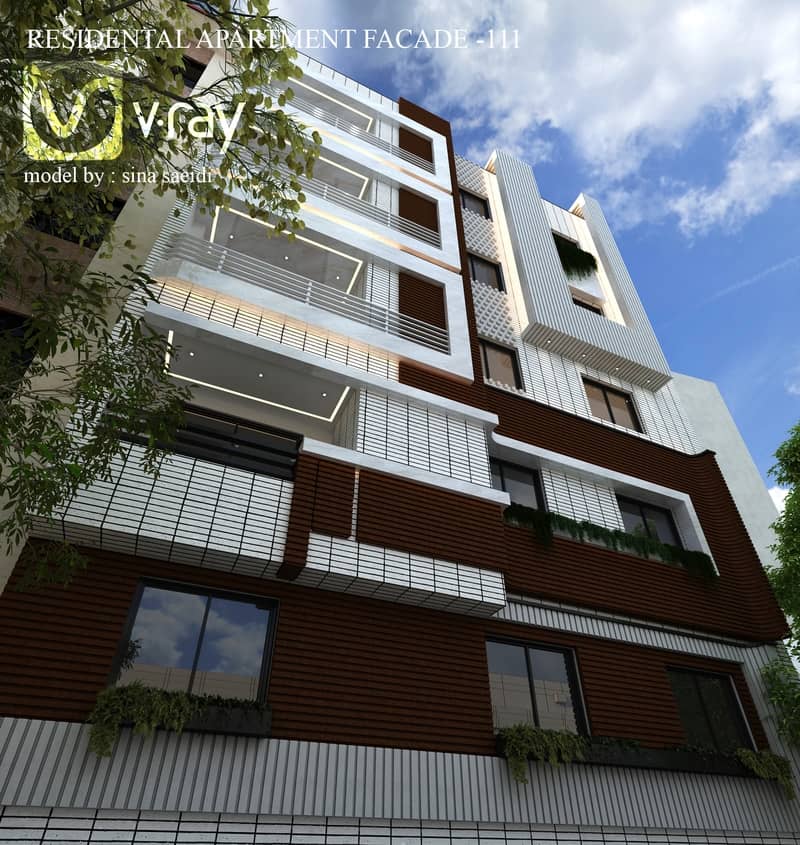 residental apartment-facade-111