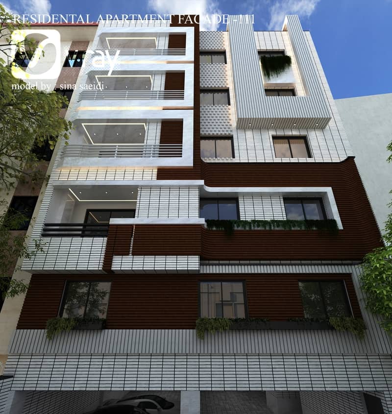 residental apartment-facade-111