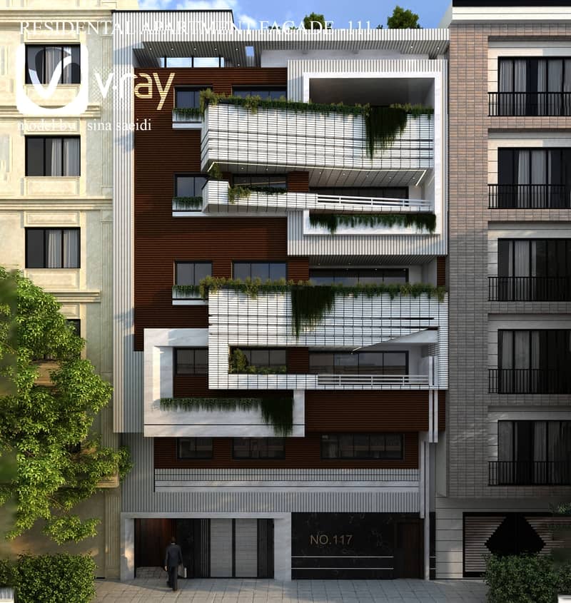 residental apartment-facade-111