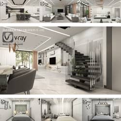 INTERIOR DECORATION OF DUPLEX HOME - 102 دکوراسیون داخلی خانه ی دوبلکس - 102