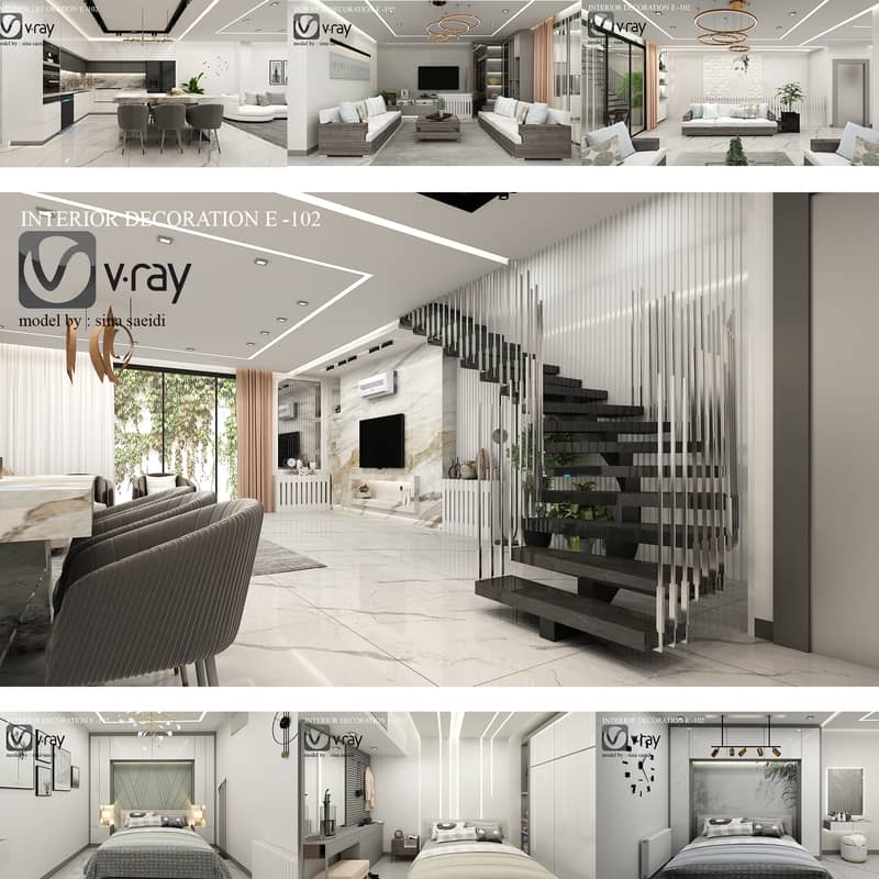 INTERIOR DECORATION OF DUPLEX HOME - 102