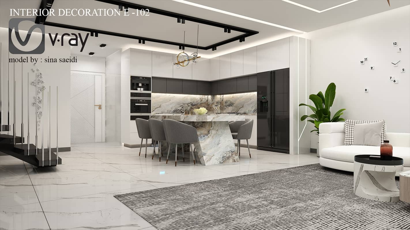 INTERIOR DECORATION OF DUPLEX HOME - 102