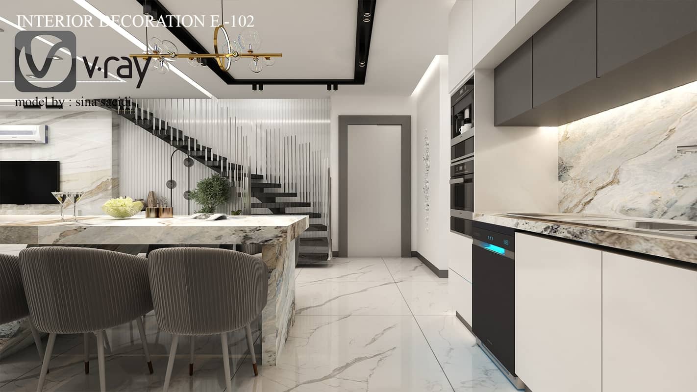 INTERIOR DECORATION OF DUPLEX HOME - 102