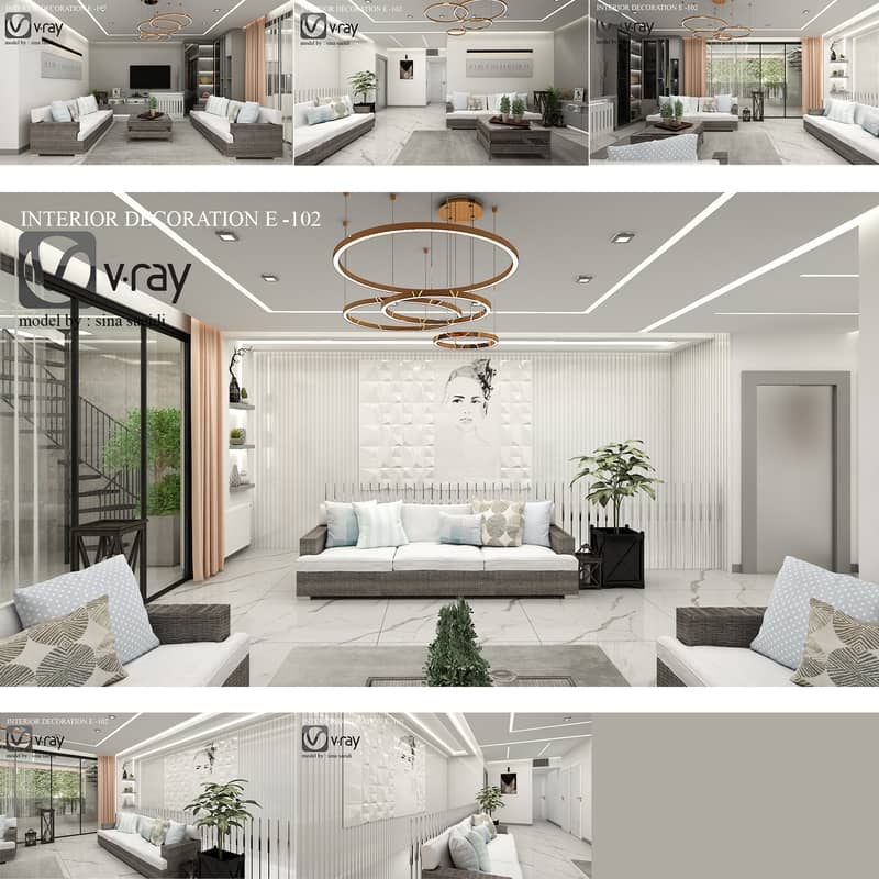 INTERIOR DECORATION OF DUPLEX HOME - 102